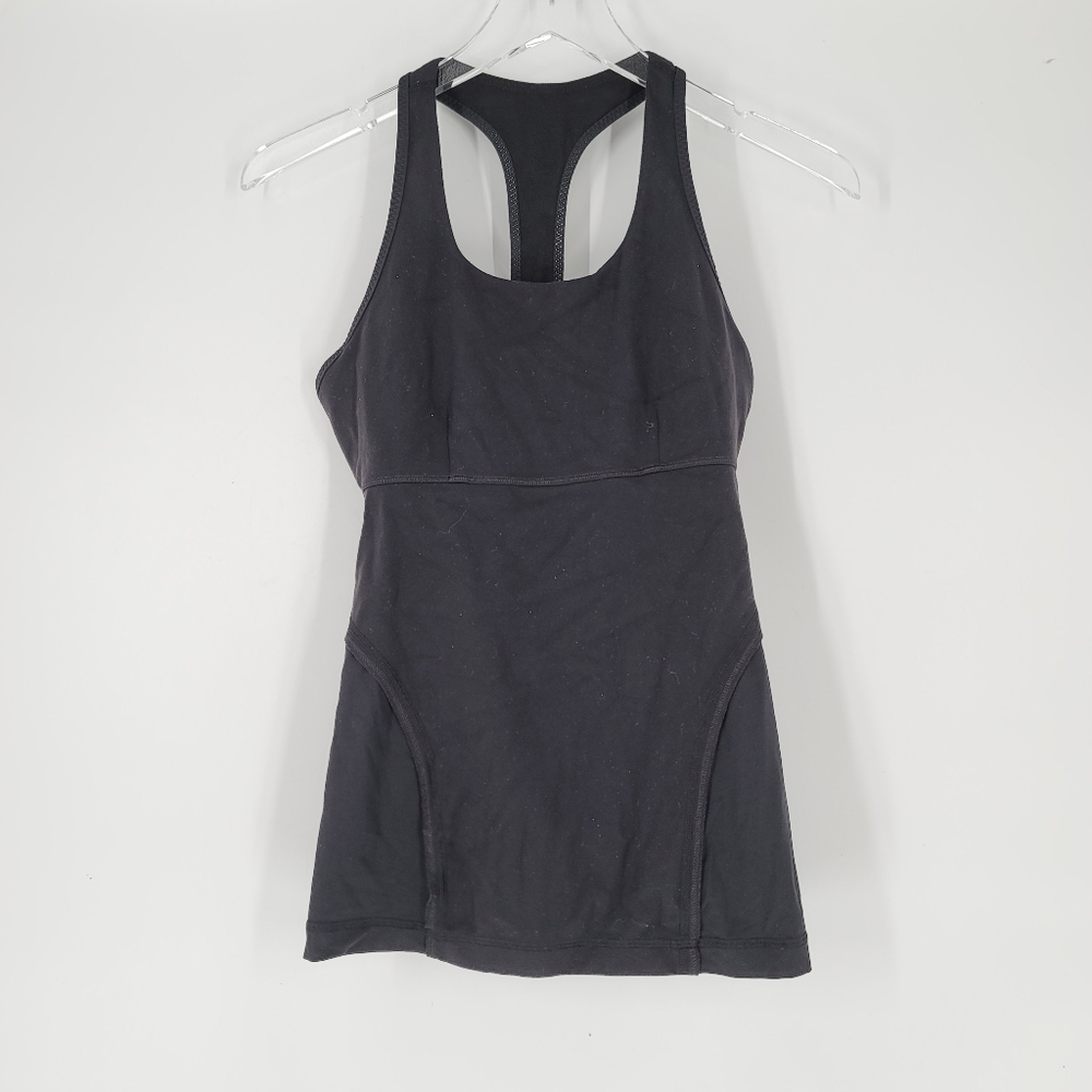 Lululemon Athletica Power Up Tank Black Size 8 W1B39S